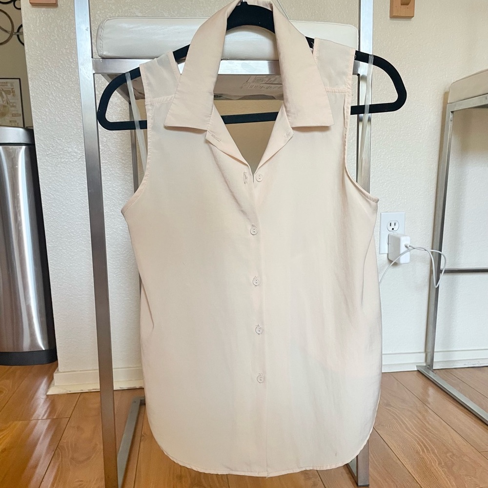 Cute Open Back Blouse